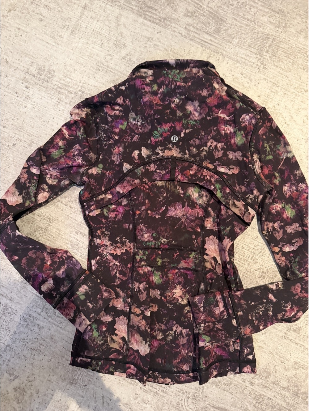 NWOT Lululemon Luxtreme Define Jacket Floral Illusion size 4 - Picture 4 of 5